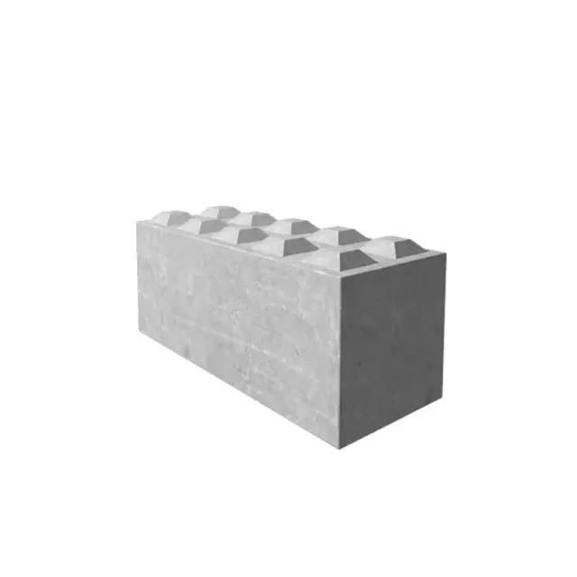 Betonsystemblock Betonblocksteine Legostein Betonblock Betonstein 150x60x60 mit