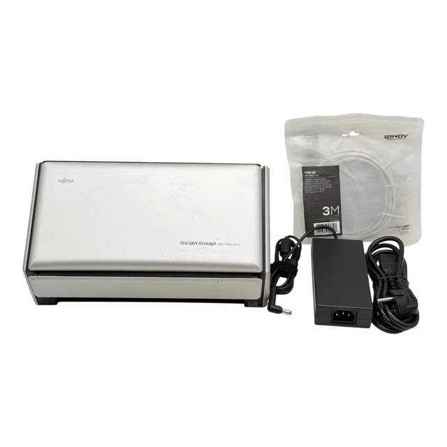 FUJITSU SCANSNAP S1500 | USB Duplex-Dokumentenscanner mit Netzteil EUR ...