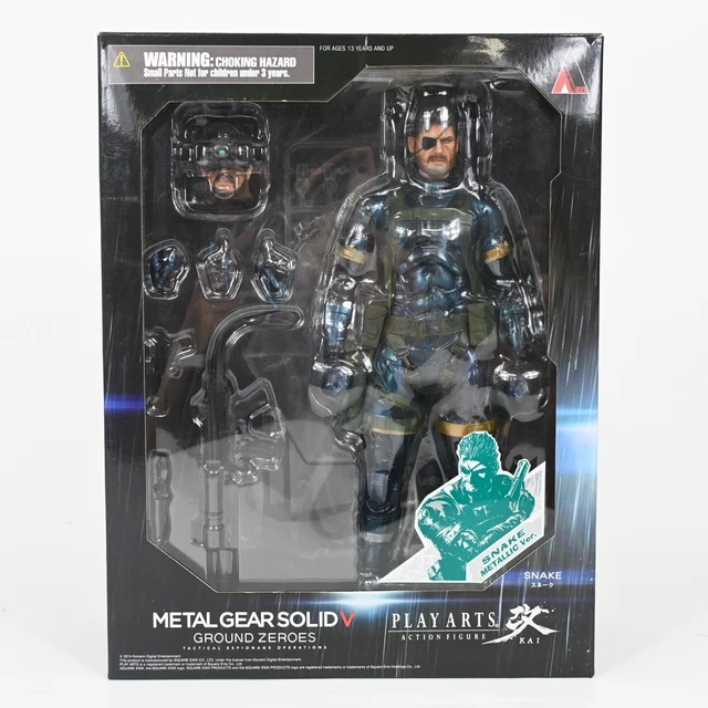 Metal Gear Solid SNAKE Play Arts Kai Figure LE 25th Anniversary Square Enix NEW
