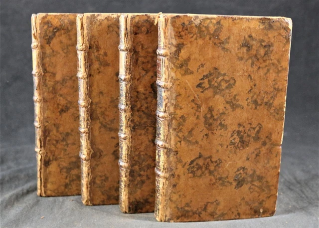 1756 DESLANDES HISTOIRE CRITIQUE de la PHILOSOPHIE PHILOSOPHY AMSTERDAM CALF 4V