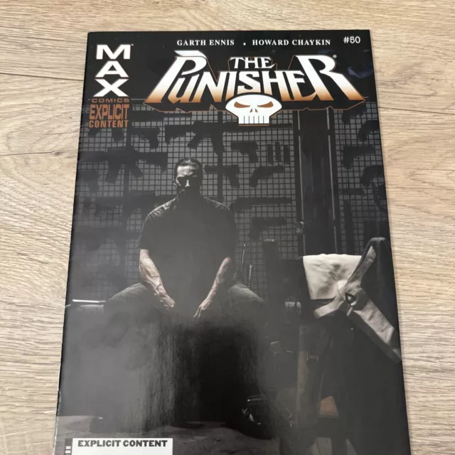 The Punisher #50 Barracuda Appearance (2007 Marvel Max) Garth Ennis Comic