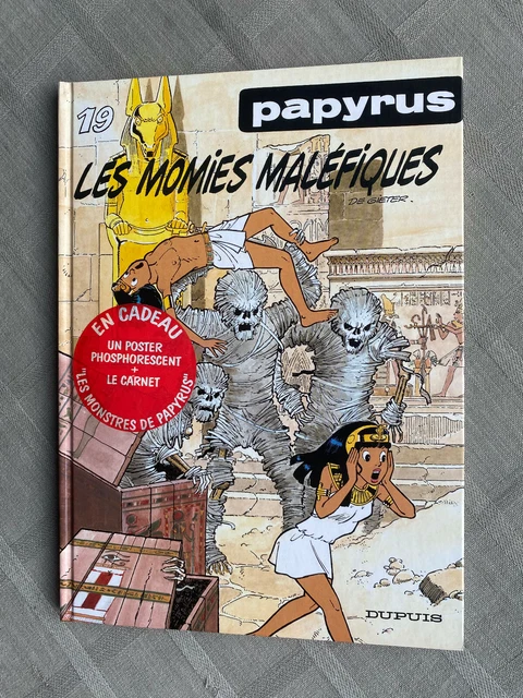 Gieter Papyrus T19 The Mummies Evil Eo Full to Be Sent Notebook Mint