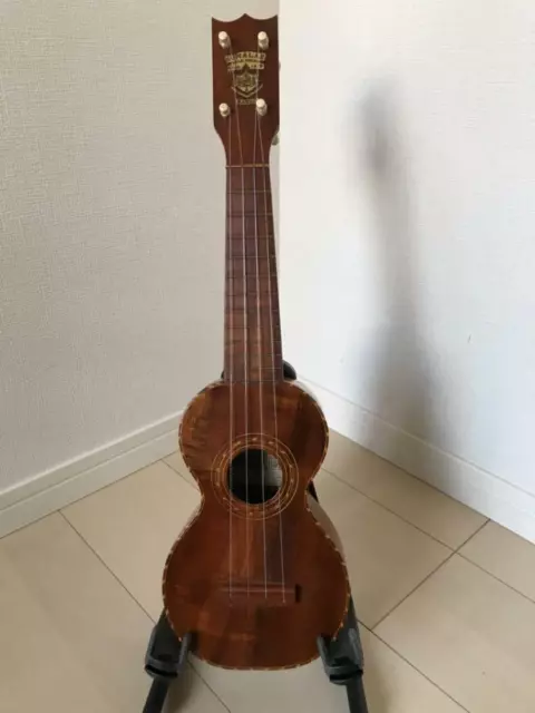 Kumalae Soprano Ukulele Aroud 1920 Vintage Koa Wood Hard Case Kumalae Soprano Ukulele Aroud 1920 Vintage Koa Wood Hard Case