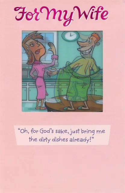 American Greetings Mother's Day Card: My Wife...I Can't Hide My Love For You!