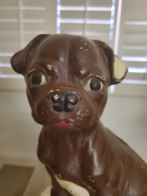 Super Rare Hubley Gutter Pup Antique Cast Iron Dog Doorstop~Marked 346 Super Rare Hubley Gutter Pup Antique Cast Iron Dog Doorstop~Marked 346