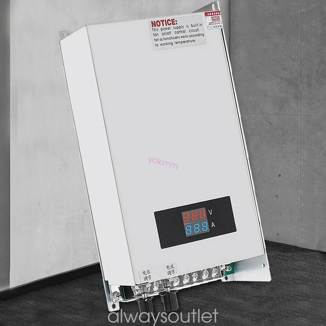 Adjustable Current and Voltage 1000W 20A Switch Mode Power Supply LED Display