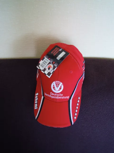 Rare / Cap: Michael Schumacher - Ferrari Formula 1 F1 / Cap New