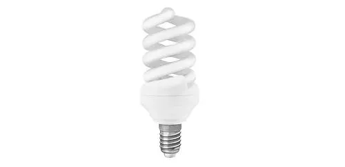 LAMPADA e14 LAMPADINA 15W CALDA MINI SPIRALE BASSO CONSUMO RISPARMIO ENERGETICO