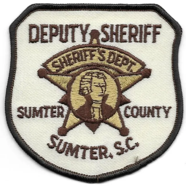 Sumter County SOUTH CAROLINA SC Sheriff police patch