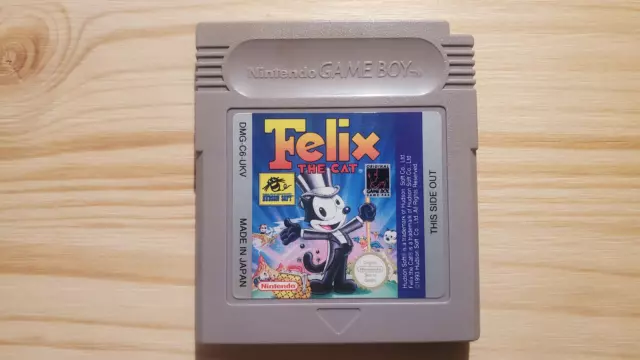Felix the Cat + Hülle - Nintendo Gameboy Classic Spiel - Hudson Soft - UKV #2