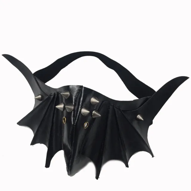 Halloween Noble Blood Bat Leather Clothing Steam Punk Prom Mask