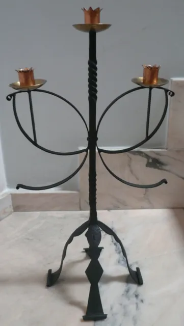 Candelabro de forja