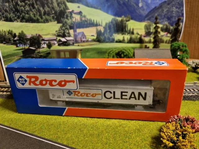 43270 Roco ROCO 46400 H0 Roco Clean Schienenreinigungswagen In OVP EUR 18,75 ...
