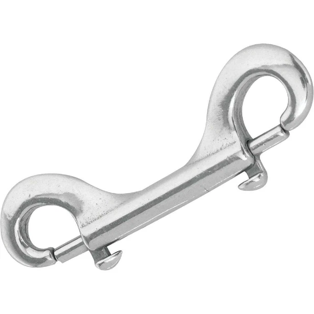 Campbell T7631204 Double Ended Stainless Steel Bolt Snap - 3/8" - 4 inch length