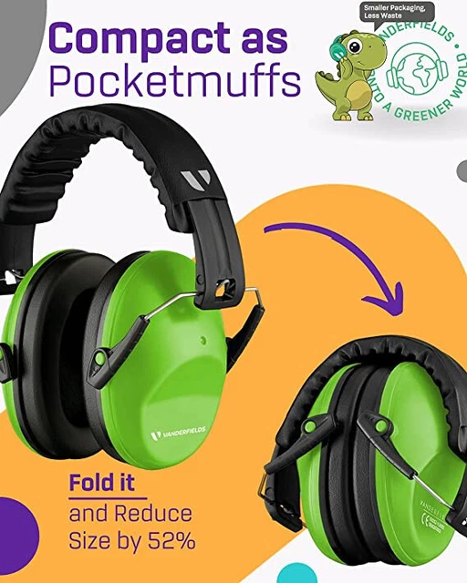 Vanderfields Kids Ear Protection Earmuffs u Noise Cancelling Headphones for Kids