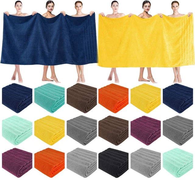 Extra Large Super Jumbo Bath Sheet Towels 100% Egyptian Cotton Big Bath Sheets