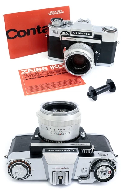 Zeiss Ikon Contarex Professional Chrome Avec Objectif Planar 2/50mm - Occasion
