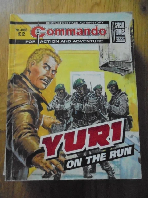 COMMANDO NO 4969 Yuri On The Run 19th November 2016 VERY GOOD commando-no-4969-yuri-on-the-run-19th-november-2016-very-good