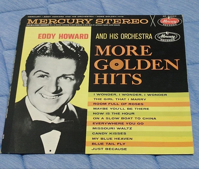 洋楽 Eddy Howard More Golden Hits SR 60593 Eddy Howard And His Orchestra – More Golden Hits – Vinyl (LP