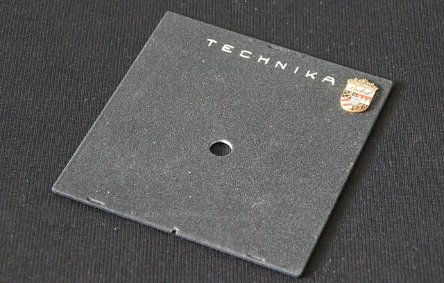 Placa de objetivo Linhof Technika IV V lens board Ø 8 mm tapa frontal 96x99 mm
