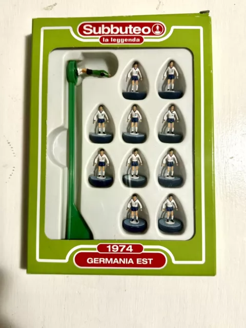 Subbuteo La Leggenda Squadra GERMANIA EST 1974 Completa