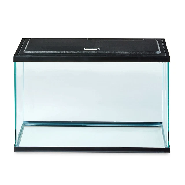5-Gallon Glass Fish Tank LED Aquarium Starter Kit