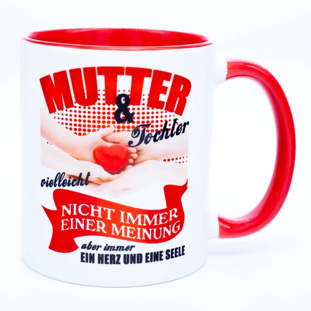 MUTTER UND TOCHTER Tasse Geburtstags Muttertags Geschenk Ideen für beste Mama EUR 16,98