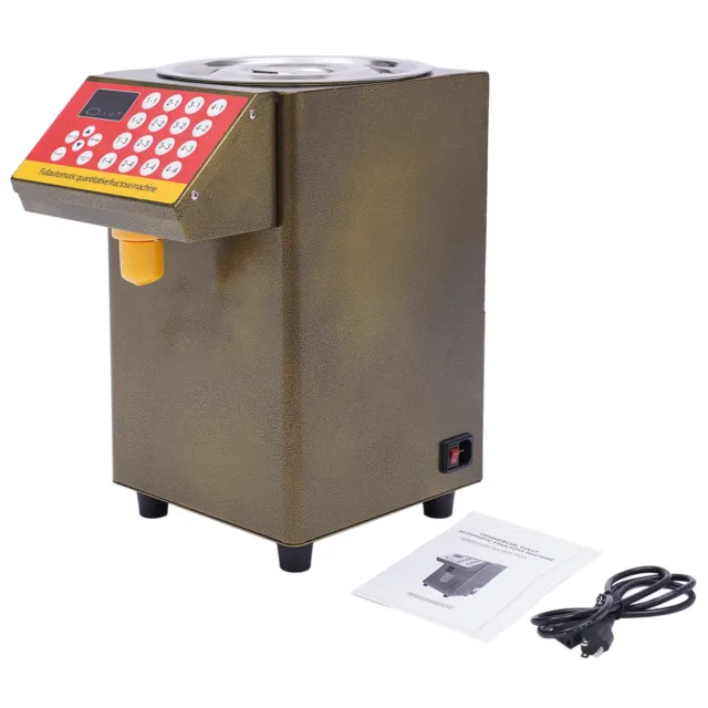 500W Dispenser Bubble Tea Equipments Fructose Quantitative Machine Syrup Sugar