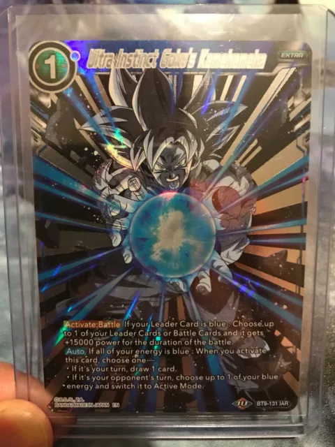 ALT ART FOIL - Ultra Instinct Goku's Kamehameha - IAR Dragon Ball Super  NM/M