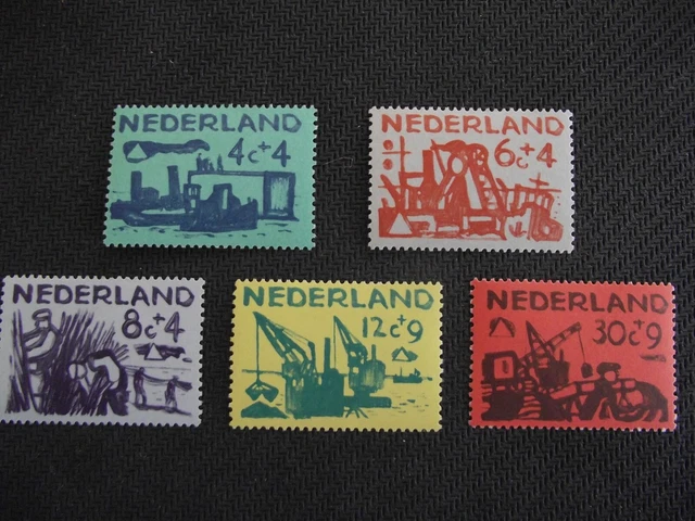Netherlands 1959  Cultural and Social Relief Fund.  MLH set.