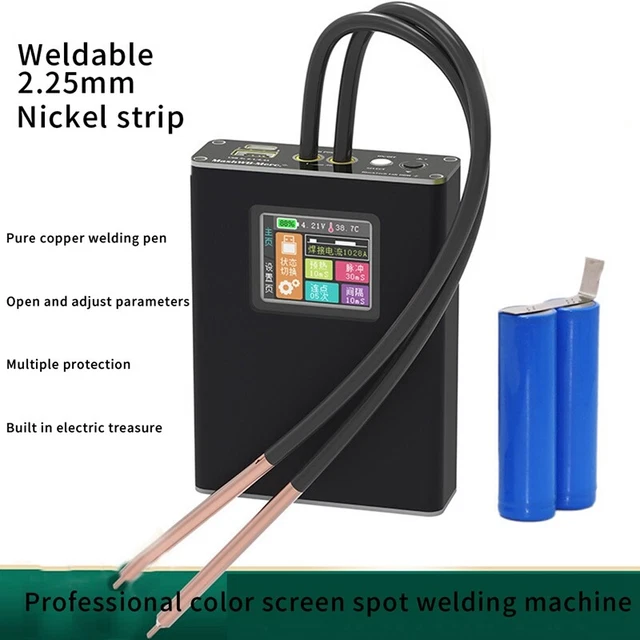 1.8 Inch Digital Display Color Screen Spot Pack Welding Tool M6O4