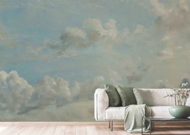 3D Sky Cloudy Painting Self-adhesive Removable Wallpaper Murals Wall 243