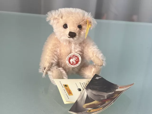 Steiff Tier 672293 Teddy Bär 12 cm - Top Zustand