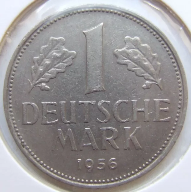 Moneta Rfg 1 Tedesco Marchi 1956 J IN Very fine / Extremely fine