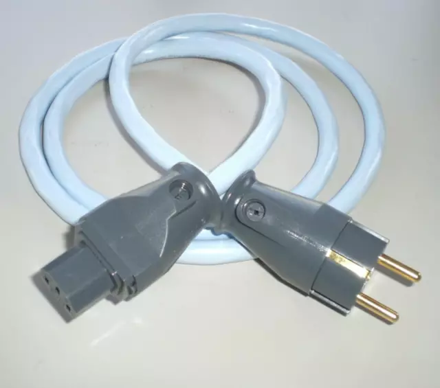 Supra Cables LoRad MKII  CS EU 10 A Netzkabel 3x2,5 mm² SWF 10 geschirmt 1,5 m