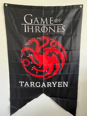GAME OF THRONES House Targaryen House Sigil Wall Banner 30x50 £5.31