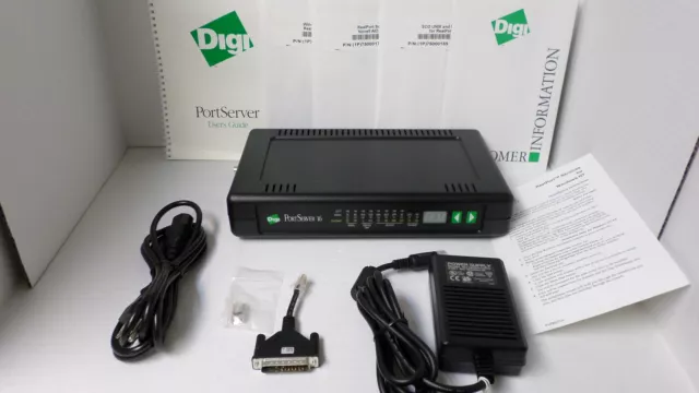 Neu Digi 50000260-02 Portserver/16 RJ-45 W / Netzteil Einzelhandel Box (2 Avail