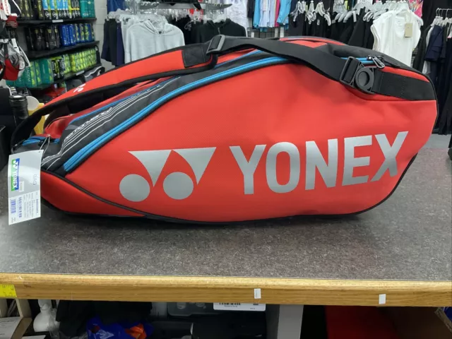 Yonex Pro Racquet Bag 6 Pack (Tango Red)