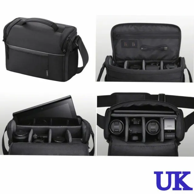 Genuine SONY LCS-SL10 Soft Carrying Case For NEX / DSLR / E-mount Lens Cameras