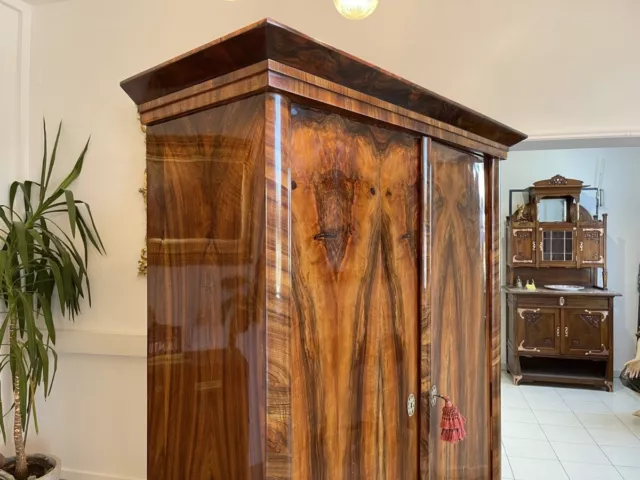 Biedermeier Schrank Kleiderkasten Hallenschrank i1173 2