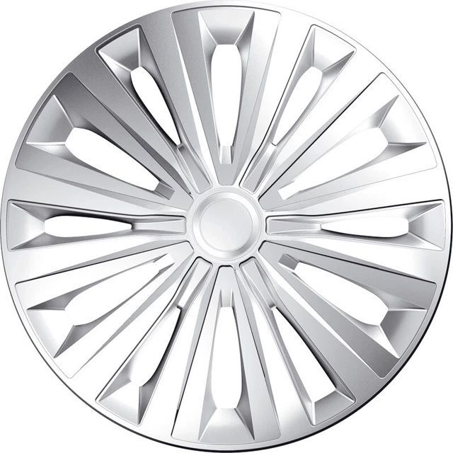 Radkappen Radzierblenden Radblenden J-Tec Multi 16-Zoll Silber Satz (4 Stück)