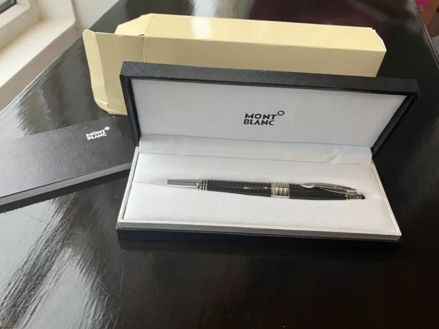 Mont Blanc Great Characters John F Kennedy Special Edition Ink pen Carbon Fibre