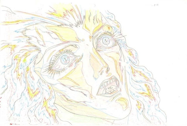 Anime Genga not Cel Vampire Hunter D #1996