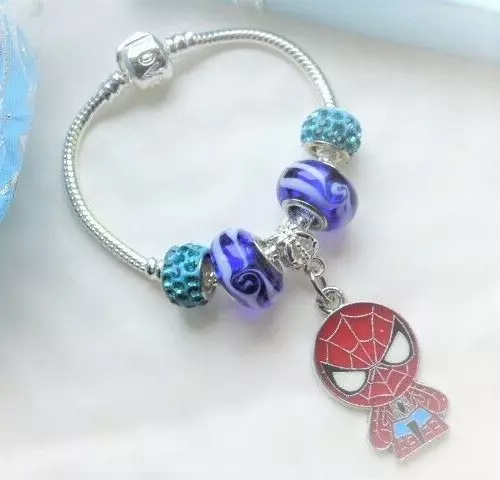 Spiderman Charm Bracelet