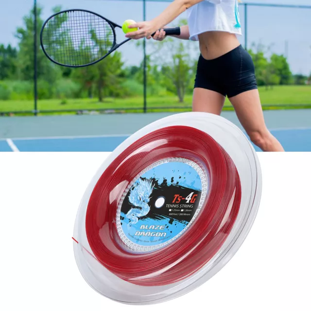 1.25MM)200M REEL TENNIS String Replacementr TS 4G Tennis Racquet String  High $52.60 - PicClick AU