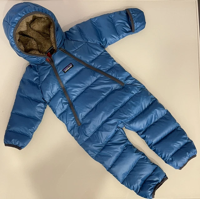 Patagonia - Tutina Per Neonati Imbottita 3/6 Mesi Neve Nuova Con Cartellino