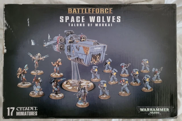 Space Wolves Battleforce SPACE WOLVES TALONS of Morkai Battleforce Warhammer 40k 40,000 Box Set ...
