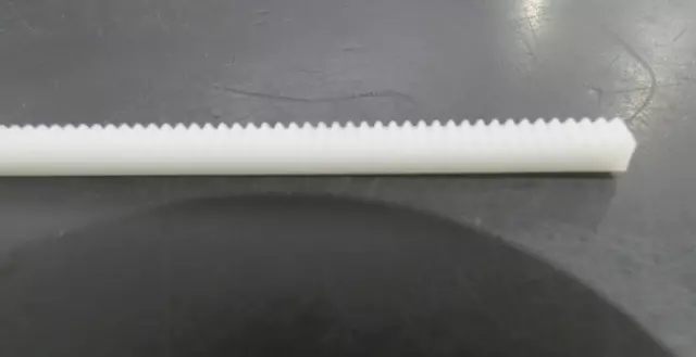 Rack | module 0.51 | plastic hostaform C | length 250 mm