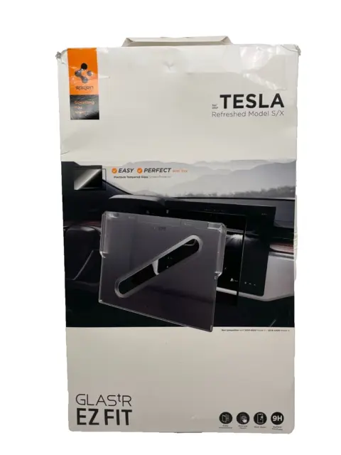 For Tesla Model X(2022)/S(2021) | Spigen [EZ FIT GLAS.tR] Screen Protector