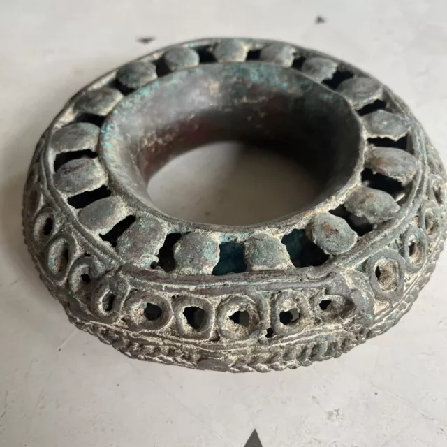 Antique African Cameroon Bracelet Bronze Currency  #3